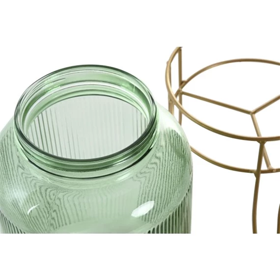 Üveg csappal 16x16x24,6 cm