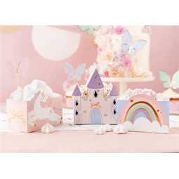 Snack dobozok ár és unikornis, vegyes S/6