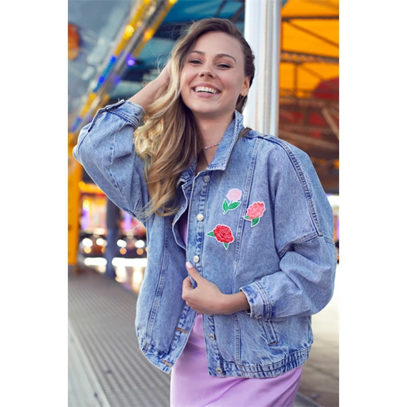 Vasalható matrica virágok, mix, 4,5-6,5x4,5-7 cm S/3