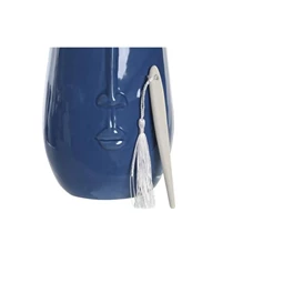 Váza arccal, tengeri 12x9,5x22 cm