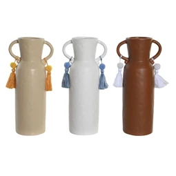 Váza bojtos 13,3x10x30 cm 3 féle