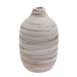 Váza csíkos 14x22,5 cm