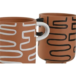 Váza 20,3x11,5x21,5 cm 2 féle