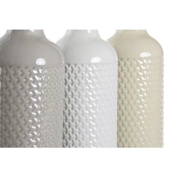 Váza geometrikus 13x13x41 cm 3 féle