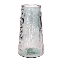 Váza henger texturált 19 cm