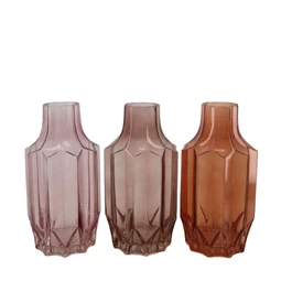 Váza 12x12x25 cm 3 féle
