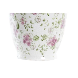 Váza virágos 13x13x35 cm