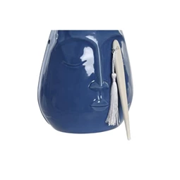 Váza arccal, tengeri 14,5x11x16,7 cm