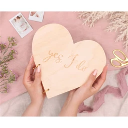 Vendégkönyv gyűrű 17x27 cm