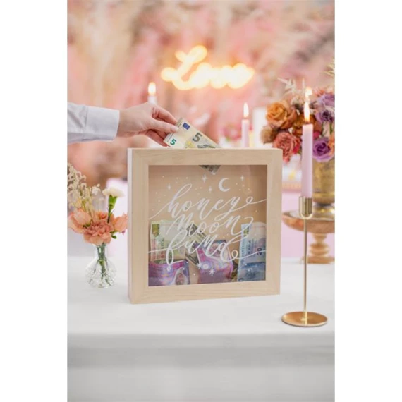 Világító LOVE felirat LED hálózati adapterrel, műanyag 61x27,4cm fehér