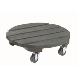 Virágalátét gurulós 30 cm