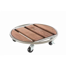 Virágalátét gurulós 35 cm