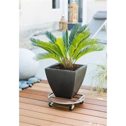 Virágalátét gurulós 35 cm