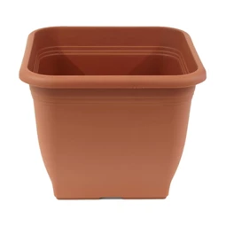 Virágcserép szögletes 14x9x11 cm