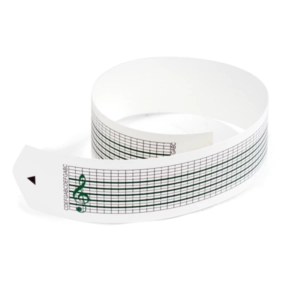 Zenedobozhoz papírcsík 7x6,35x12,5 cm