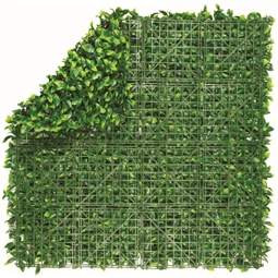 Zöldfal babérlevelekkel 1x1 m